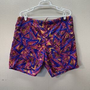 Vintage 80s 90s Chaps Ralph Lauren Mens Surf Board Shorts Trunks Size‎ L Retro